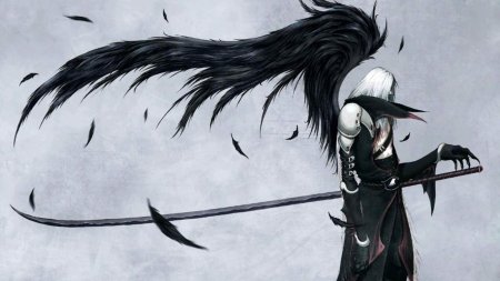 Final fantasy 7 sephiroth крылья