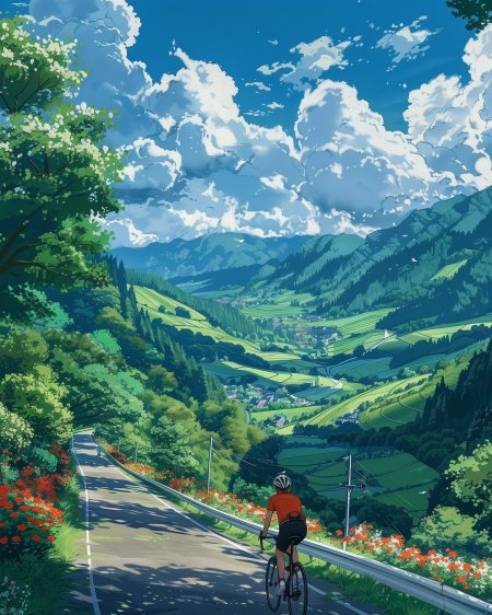 Anime scenery