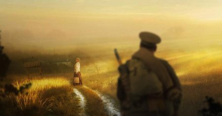 Солдат уходит в закат