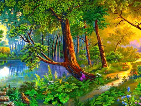Картины пейзажи цыганов виктор