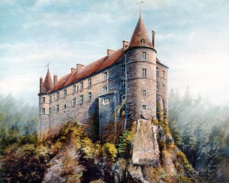 Франция замок лавут