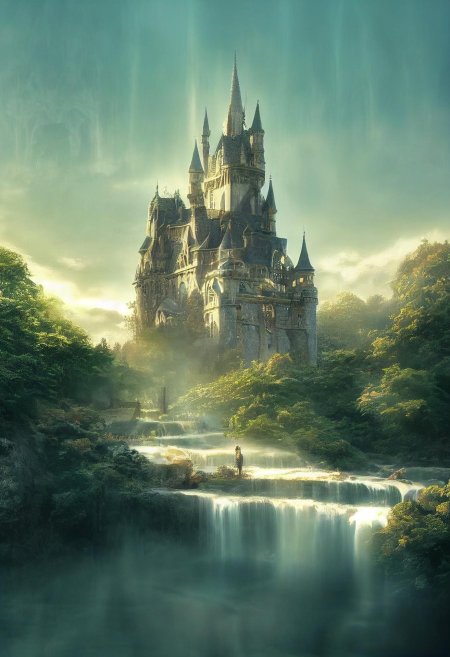 Замок fantasy castle