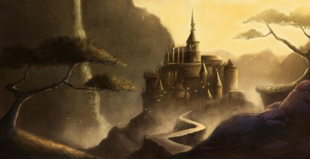 Замок fantasy castle