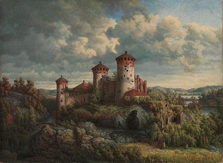 Карл фридрих лессинг замок