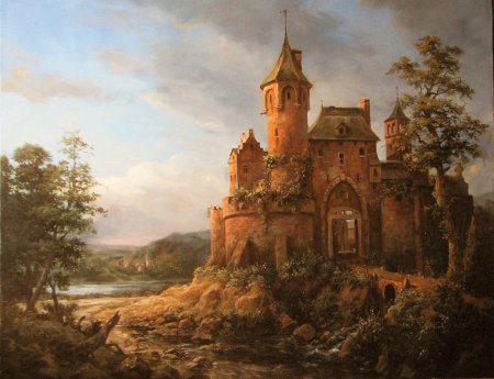 Карл фридрих лессинг замок