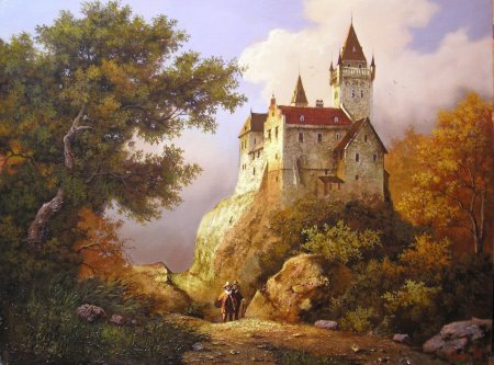 Карл фридрих лессинг замок