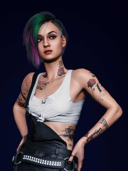 Джуди альварес cyberpunk 2077