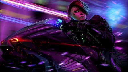 Киборг девушка cyberpunk 2077