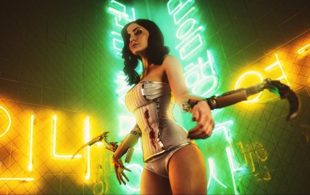 Киберпанк 2077 косплей