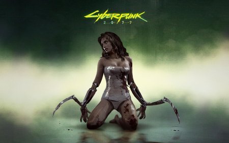 Киберпанк 2077 девушка