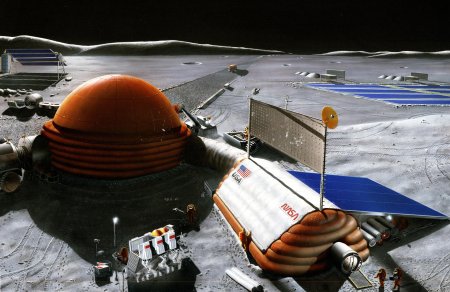 Лунная база nasa