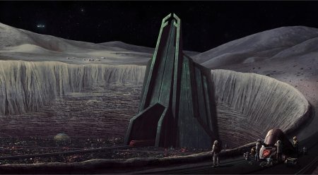 Космическая база в астероиде