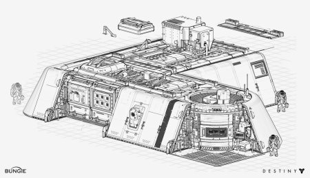 Sci fi база концепт