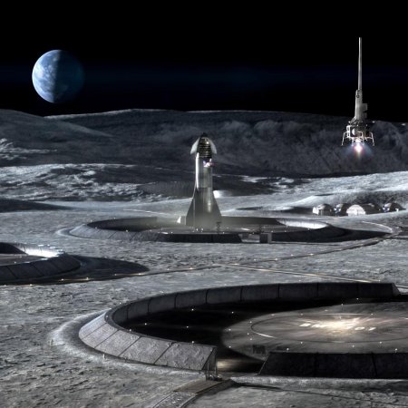 Spacex starship lunar