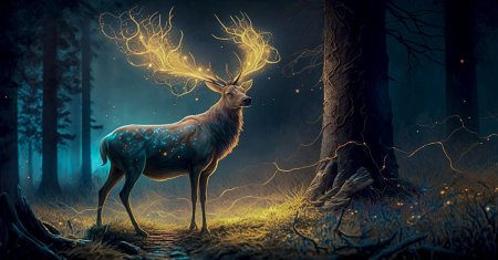 Фантастический олень