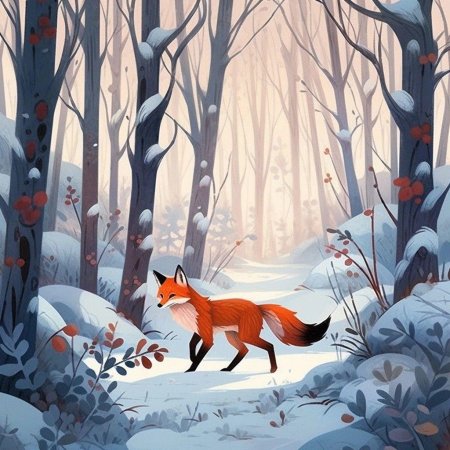 Иллюстрация лиса