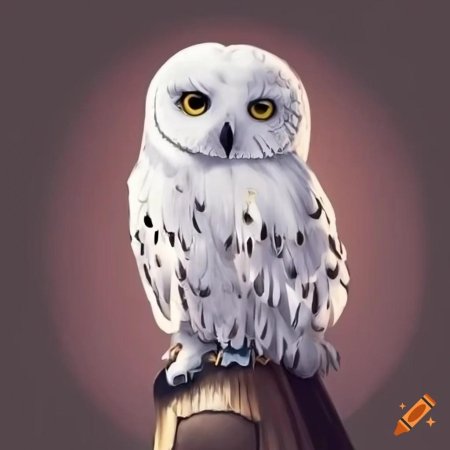 Сова гарри поттера букля