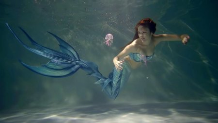 Русалка фотосессия под водой