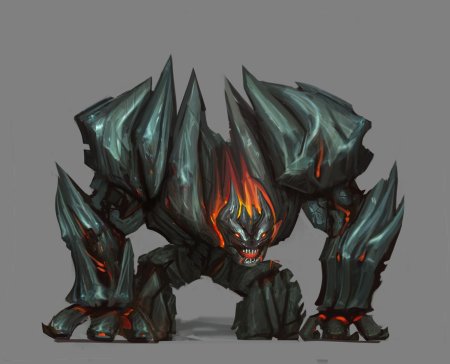 Obsidian golem dota 2