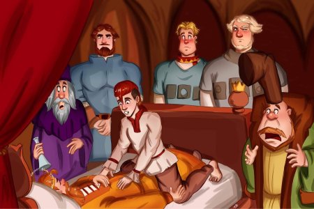 Три богатыря наследница престола