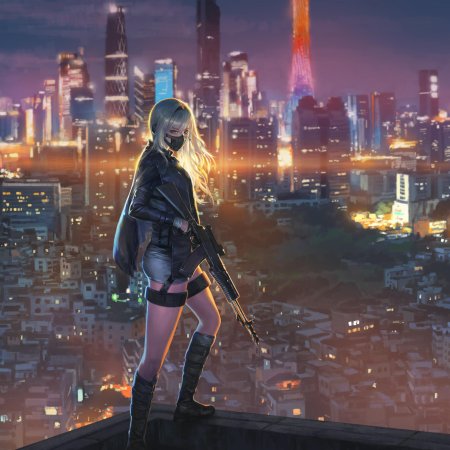 Cyberpunk 2077 снайпер