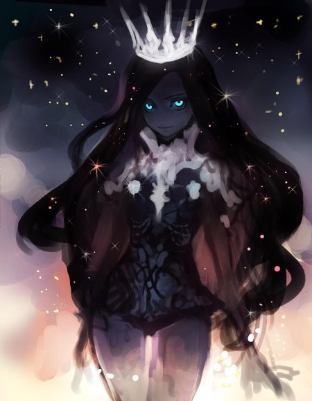 Королева хель art anime