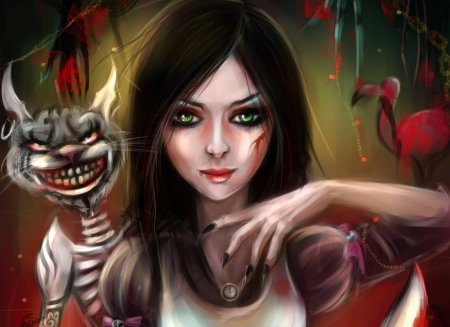 Alice madness returns чеширский кот