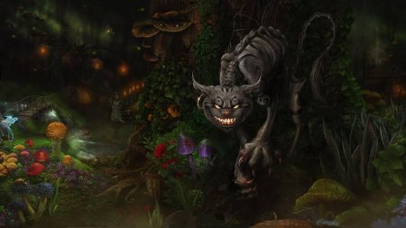 Чеширский кот из игры алиса в стране кошмаров