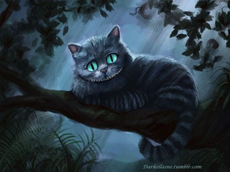 Чеширский кот из алисы в стране чудес