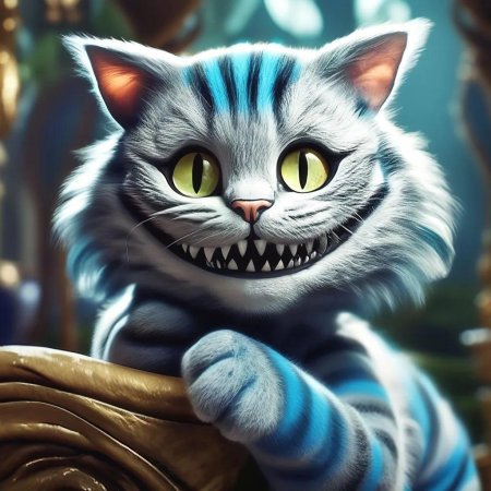 Чеширский кот из алисы в стране чудес