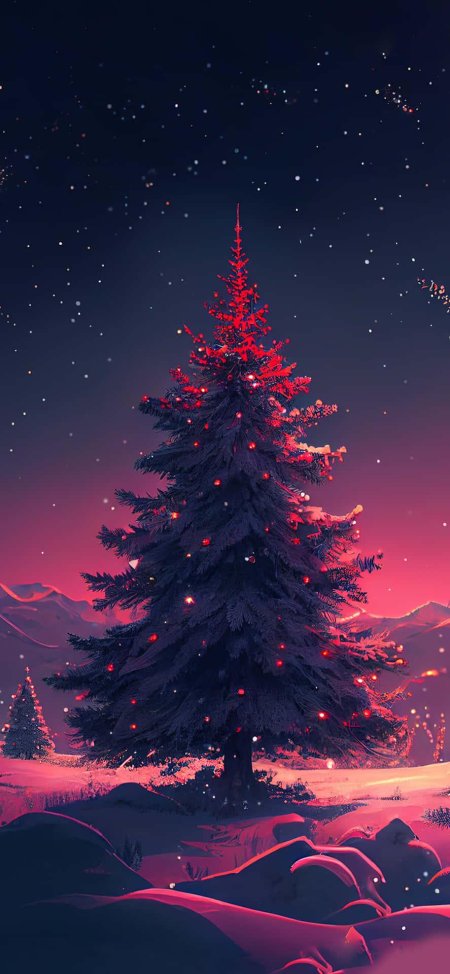 Новогодний лес
