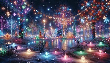 Новогодний лес