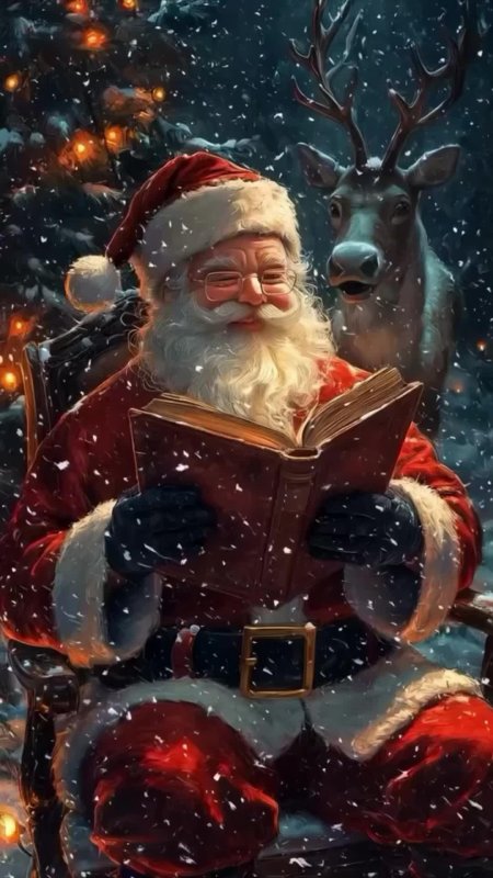 Новый год санта