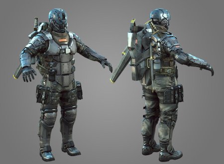 Future soldier броня 3d
