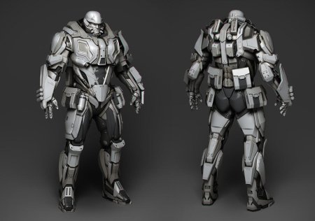 Экзокостюм concept art