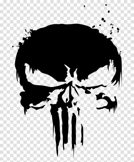 Наклейка skull of the punisher