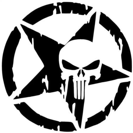 Punisher наклейка