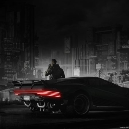 Cyberpunk 2077 машины