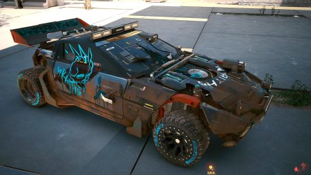 Cyberpunk 2077 машины