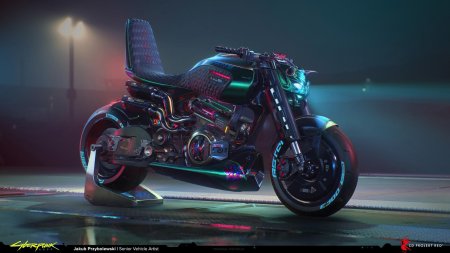 Cyberpunk 2077 мотоциклы