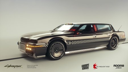 Cyberpunk 2077 такси деламейн