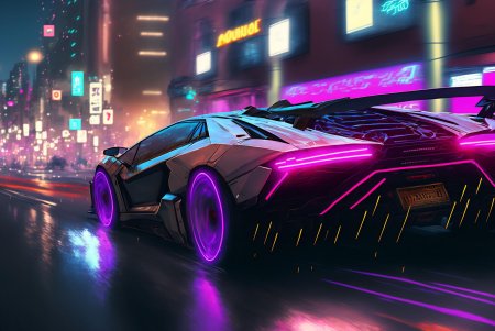 Ламборгини киберпанк 2077