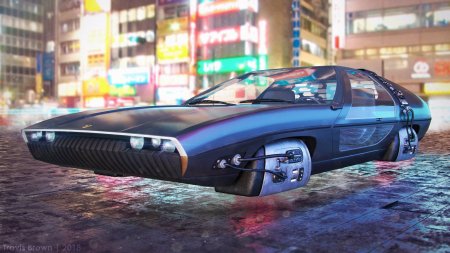 Делориан киберпанк 2077