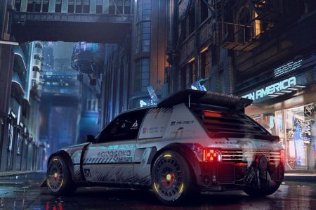 Делориан киберпанк 2077