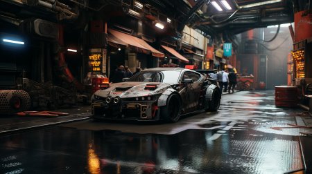 Cyberpunk 2077 машины