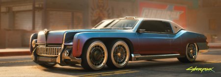 Cyberpunk 2077 машины