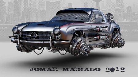 Jomar machado стимпанк машины
