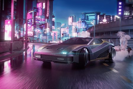 Quadra turbo r v tech в киберпанк 2077