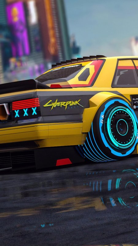 Cyberpunk 2077 машины жига