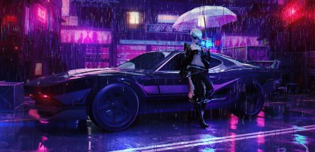 Делориан киберпанк 2077